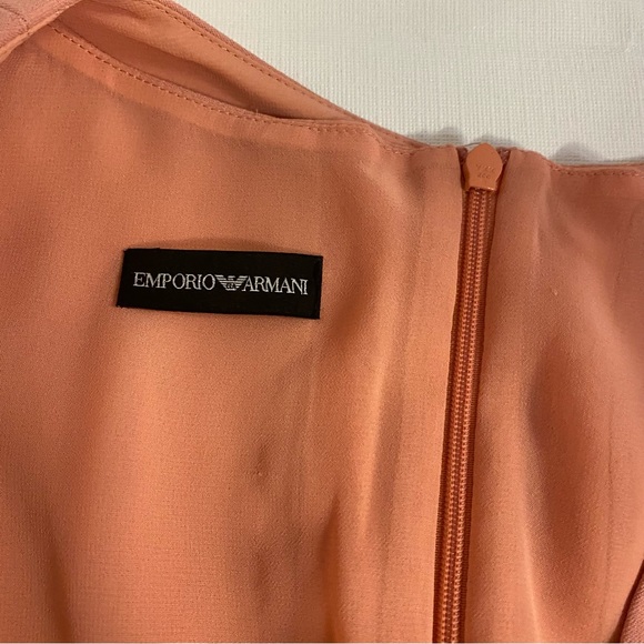 Emporio Armani Peach Sleeveless Dress - Picture 3 of 11